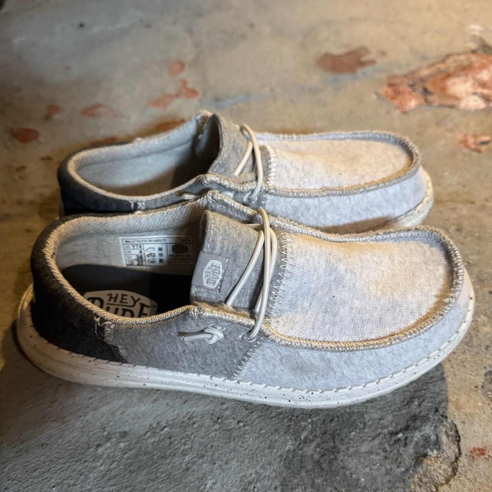 Hey Dude Gray Casual Shoes